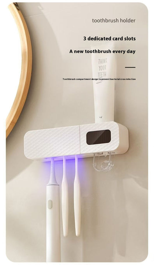 Soporte Inteligente para Cepillos de Dientes con Esterilización UV Automática - Image 12