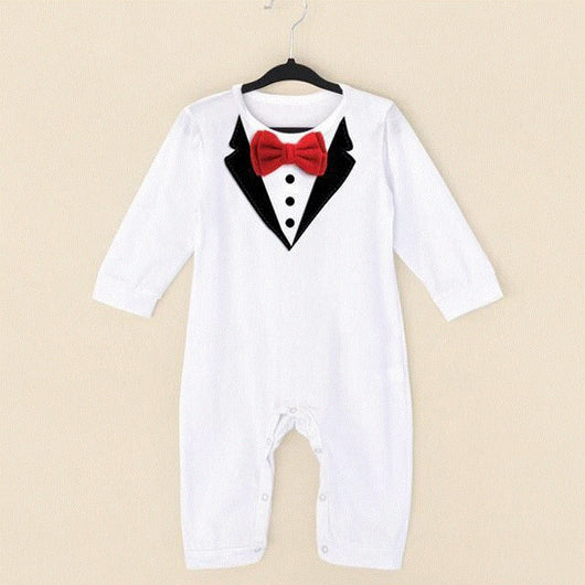Mameluco Elegante Príncipe para Recién Nacido - Ropa Infantil Sofisticada - Image 4