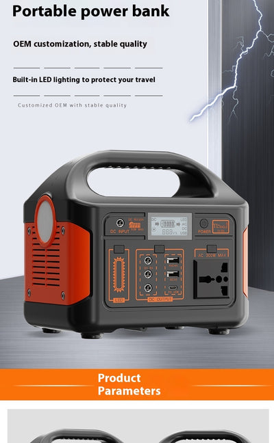 Fuente de Energía Portátil 500W Dual Voltaje 220V/110V - Image 6