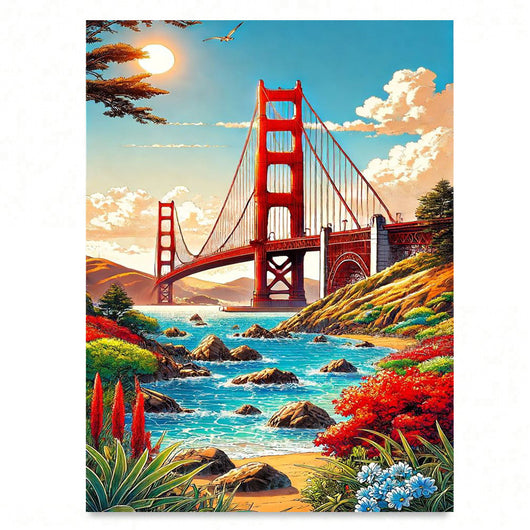 Cuadro Diamantado Paisaje Hermoso para Sala y Entrada - Pintura DIY Decorativa - Image 5