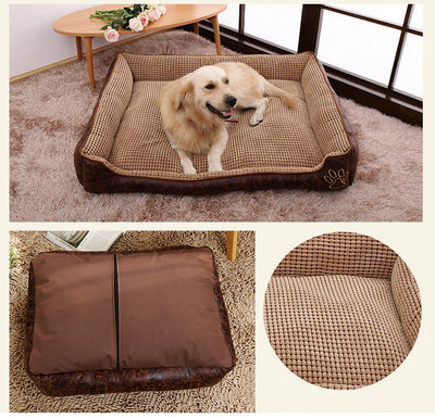 Cama Lavable para Perros Teddy Golden Retriever y Razas Grandes - Image 11