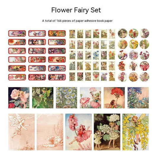 166 vintage-style decorative stickers featuring retro advertisements, tickets, and illustrations for scrapbooking and journaling. - Image 4