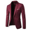 Traje Casual Slim Fit Otoño - Blazer Juvenil Elegante Hombre