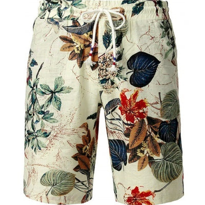 Shorts Casuales para Hombre con Estampado Floral 3D Digital - Image 2