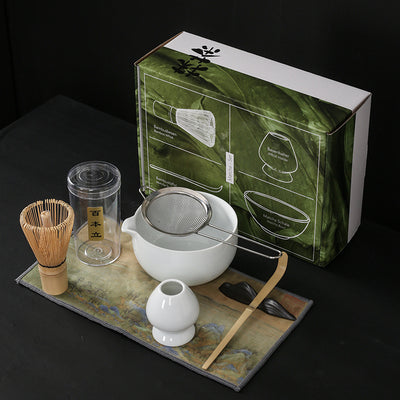 Set Completo de Matcha Japonés con Tazones de Cerámica Vertible - Image 7