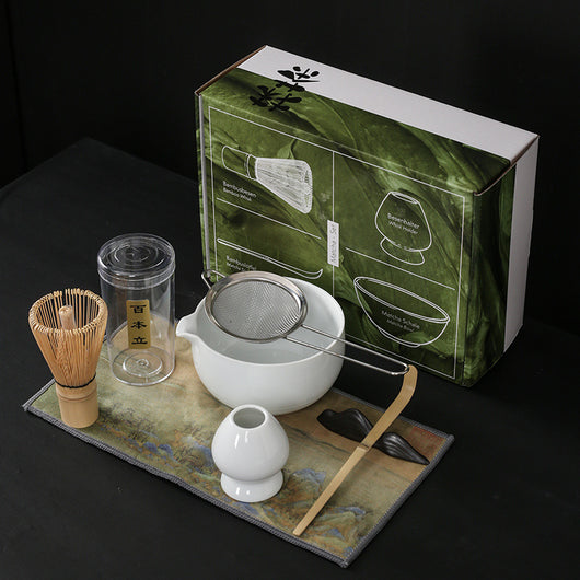 Set Completo de Matcha Japonés con Tazones de Cerámica Vertible - Image 7