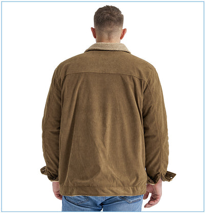 Chaqueta de Cachemira Gruesa para Hombre - Corte Holgado y Casual - Image 35