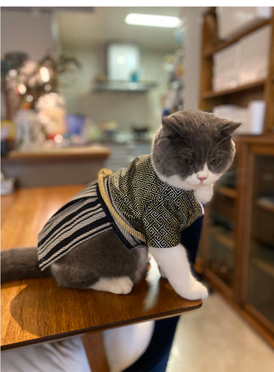 Disfraz de Guerrero Samurái para Perros - Estilo Kimono Japonés - Image 19