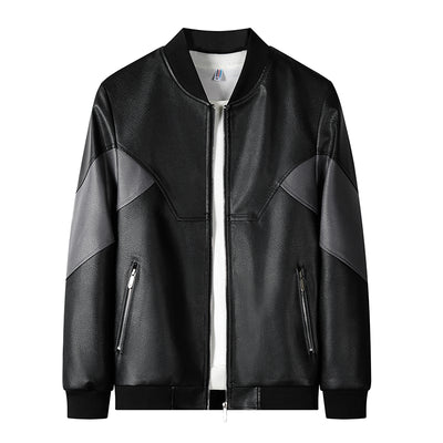 Chaqueta Otoñal Holgada para Hombre Talla Grande Estilo Papá - Image 15