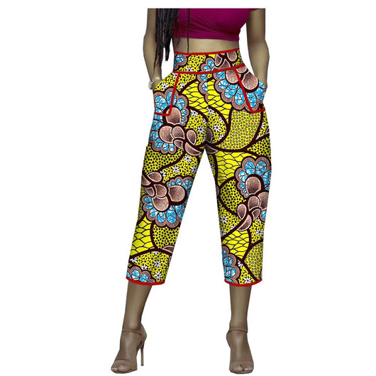 Pantalones Ajustados Estampado Batik - Image 10