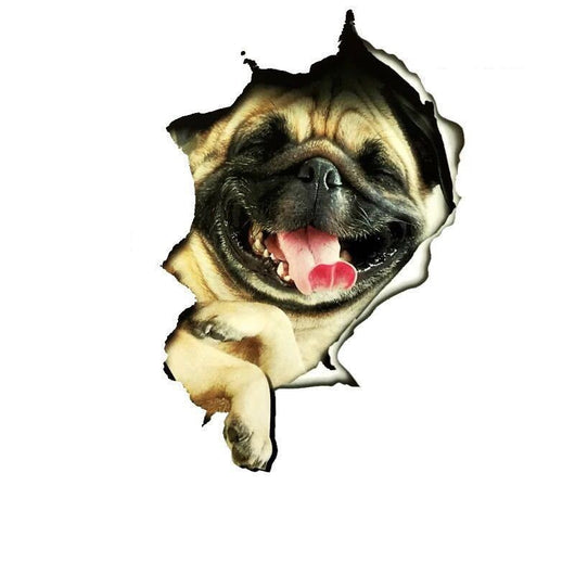 Pegatina 3D Perro Cartoon Divertido para Auto - Diseño Creativo y Personalidad - Image 5