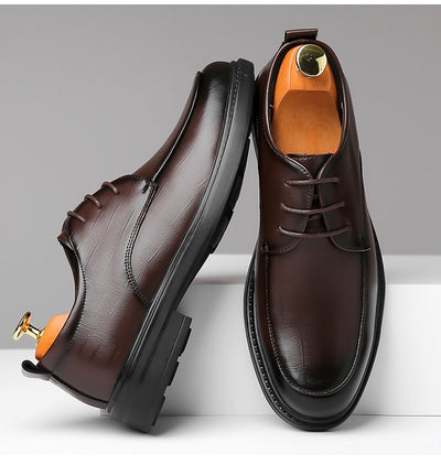Zapatos de Cuero para Hombre Primavera - Diseño Moderno Antideslizante y Transpirable - Image 14