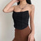 Tube Top with Waistband Detail