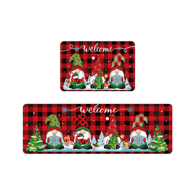 Tapete Navideño Decorativo para Puerta - Bienvenida Festiva - Image 4