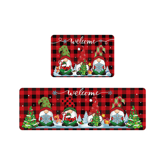 Tapete Navideño Decorativo para Puerta - Bienvenida Festiva - Image 4