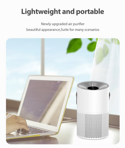 Purificador de Aire Multifuncional con Filtro HEPA H13 y Luz UVC para Hogar y Auto - Image 29