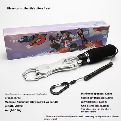 Pinza Medidora de Aluminio para Pesca - Báscula Integrada de Alta Precisión - Image 6