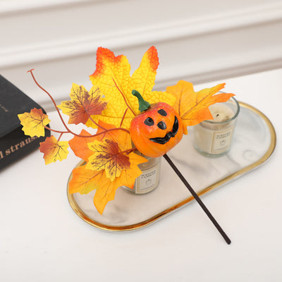 Adorno de Piña, Hojas y Calabaza para Halloween - Image 7