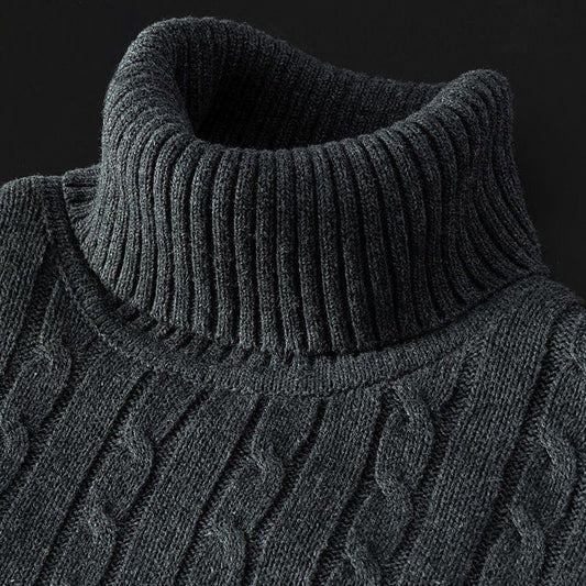 Suéter Casual Grueso con Forro de Polar para Hombre - Image 2