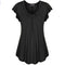 Vestido Chemise Feminino Plus Size Manga Curta 6XL