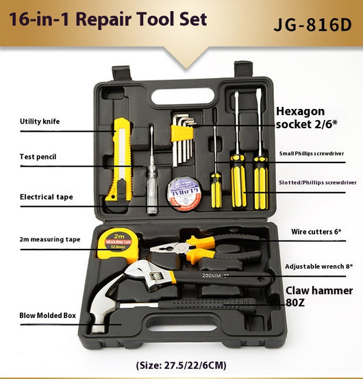 Juego Completo de Herramientas para Reparaciones del Hogar - Image 12