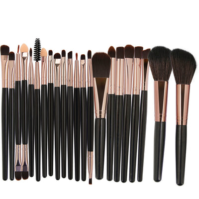 Set Profesional de Brochas de Maquillaje para Sombras y Base - Image 8