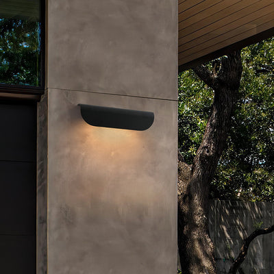 Lámpara de Pared Exterior Minimalista Negra y Blanca - Impermeable para Entrada - Image 2