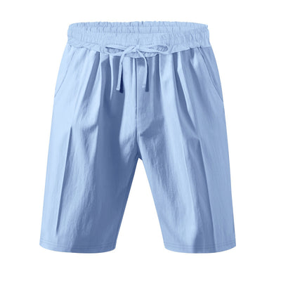 Conjunto de Verano para Hombre: Camisa Manga Corta y Shorts con Cordón - Image 17