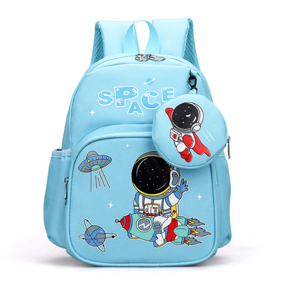Mochila Escolar Infantil con Protección de Columna y Monedero de Dibujos Animados - Image 13