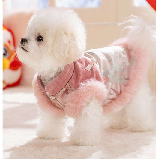Abrigo Tradicional Chino para Mascotas - Chaqueta Acolchada de Año Nuevo para Perros y Gatos - Image 13