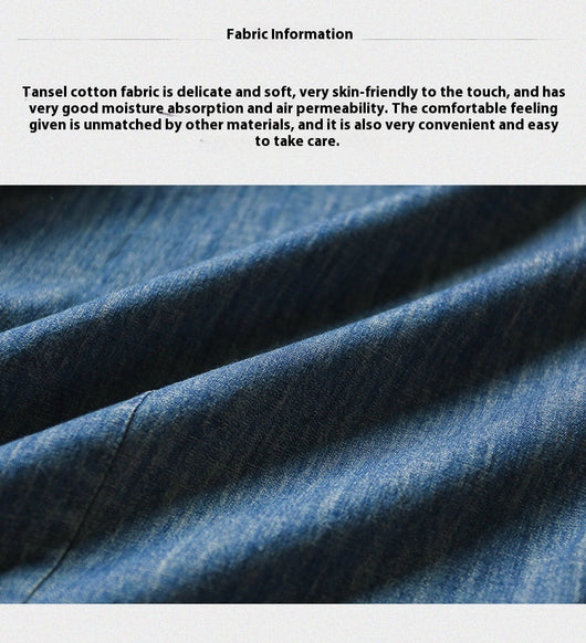 Pantalón Cropped Ancho de Tencel y Algodón para Tallas Grandes - Image 10