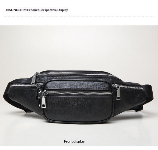 Bolsa de Cintura en Cuero Genuino - Gran Capacidad y Durabilidad - Image 16