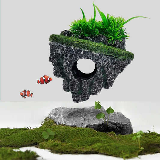 Piedras Flotantes Decorativas para Acuario - Adornos Suspendidos