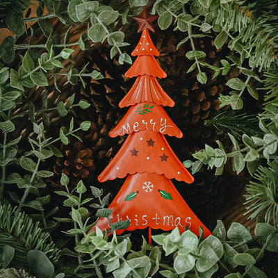 Árbol de Navidad de Metal para Ventana - Adorno Decorativo del Hogar - Image 4