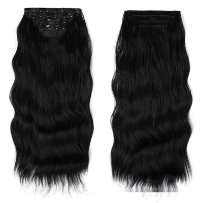 Set de 4 Pelucas de Fibra Térmica para Mujer - Cambio de Look Instantáneo - Image 6