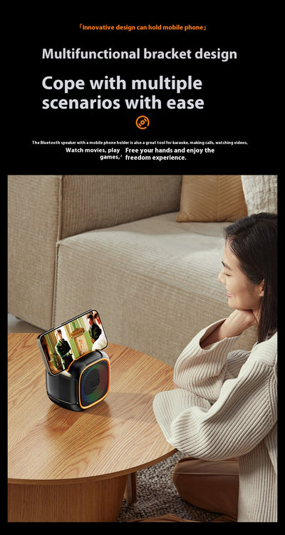 Parlante Bluetooth Portátil con Luces LED para Exteriores - Image 15