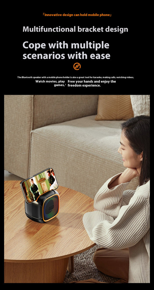 Parlante Bluetooth Portátil con Luces LED para Exteriores - Image 15