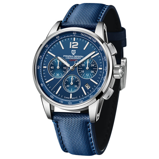 Reloj Cronógrafo Multifuncional de Acero Inoxidable para Hombre - Image 7