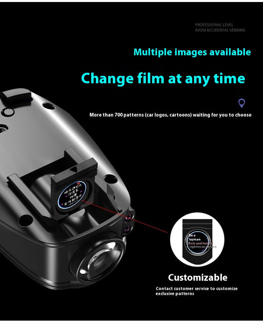 Luz de Cortesía LED con Sensor de Movimiento y Patrón Fibra de Carbono - Image 11