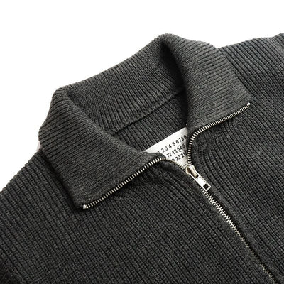 Cardigan para Hombre con Cuello Tipo Solapa y Cierre de Cremallera - Image 31
