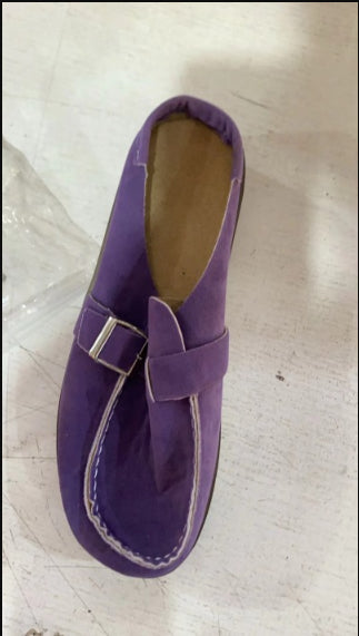 Pantuflas Cómodas de Ante Frosted con Suela de Espuma Acolchada - Image 10
