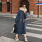 Chaqueta Acolchada Suelta Estilo Coreano con Cintura y Forro de Terciopelo