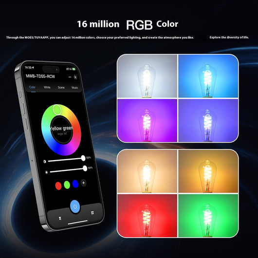 Lámpara Inteligente ST64 Zigbee con Control por App - Image 12