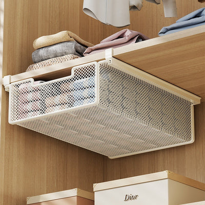 Organizador Colgante de Hierro Forjado con Cajones - Estantería Multicapa para Ropa