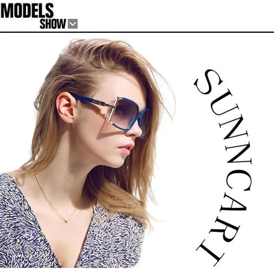 Gafas de Sol Cuadradas de Marco Grande para Mujer - Image 17