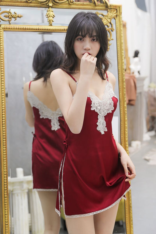 Pijama Sexy de Tiras Ajustables para uso en Ecuador - Image 21