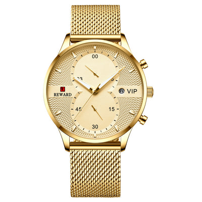 Reloj de Hombre Sumergible con Calendario y Movimiento de Cuarzo - Image 11