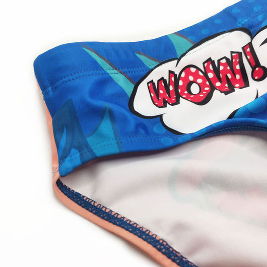 Bóxer de Baño Hombre Estampado Labios Cintura Baja Secado Rápido - Image 13