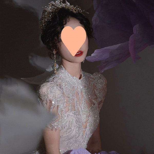 Vestido de Novia Retro Francés Ajustado - Diseño Vintage Elegante - Image 7