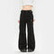 Pantalones Cargo Retro con Cordones Otoño Invierno